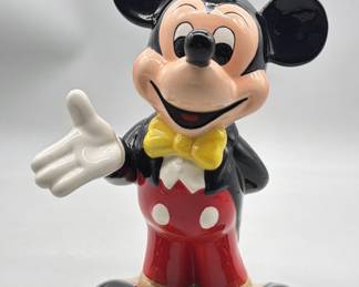 Ceramic Disney Mickey Mouse Figurine