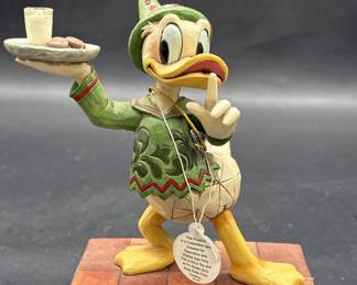 Donald Duck Cookies & Milk Figurine by Jim Shore