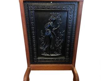 Cast Iron Fire Screen