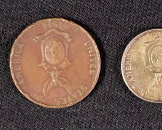 1944 Coins US Centavos Philippines
