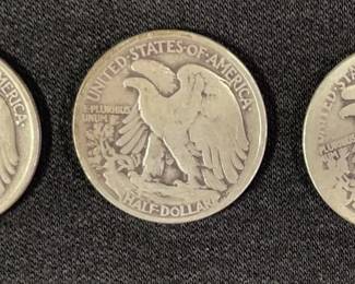 1934, 1935 & ? 1/2 Dollar Coins
