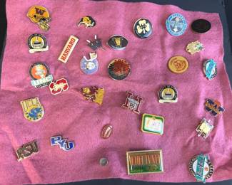 25+ College Souvenir Pins * UW * Final Four * Harvard and more
