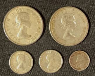 Silver Coins* 1917 * 1958 * 1964 * 1957
