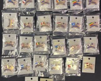 Lot Of 27 Goodwill Games Trading Pins
