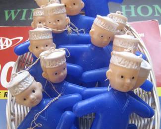 Vintage celluloid sailor charm toys 