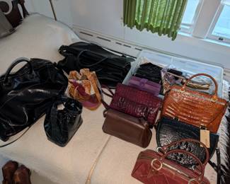 bags, purses, leather