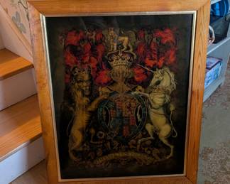 glass reverse painting