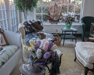 silverplate, couch, patio furniture, outdoor furniture