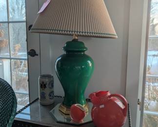 lamp, pitcher, mcm