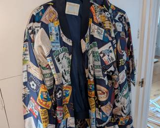 pele shirt and jacket, football