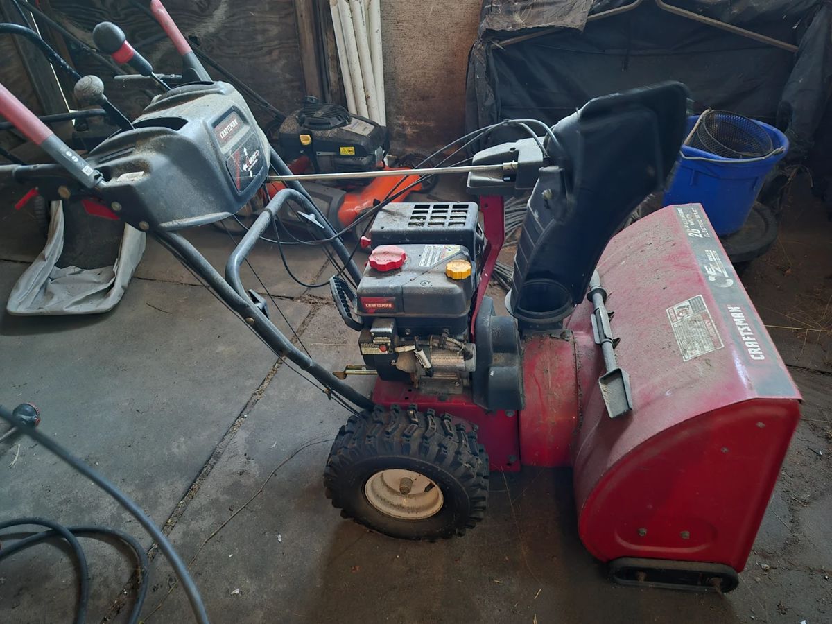 Craftsman snowblower...Works!!!!