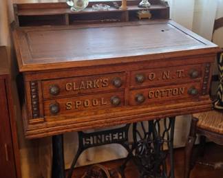 Clark's spool cabinet