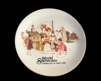 World Showcase - Opening Day Plate