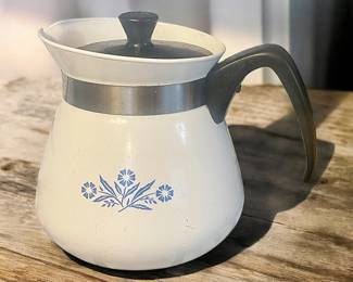 CorningWare Coffee Pot 
