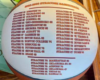 Syracuse Orangemen National Champions 2003 Basketball