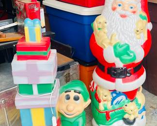 Christmas Plastic Blow Molds