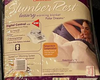 SUNBEAM Slumber Rest Warming Blanket 