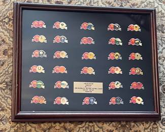 Limited Edition Proof Set - McDonald's NFL Pins 