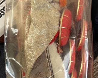 Vintage Japanese Geisha Doll 