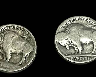 Buffalo Nickels 