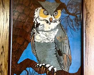 Vintage Owl Wall Art