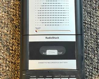 RadioShack Cassette Recorder 