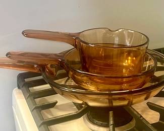 Corning Visions Amber Cookware