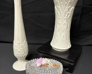 SH402Lennox Vases  Crystal Trinket Box