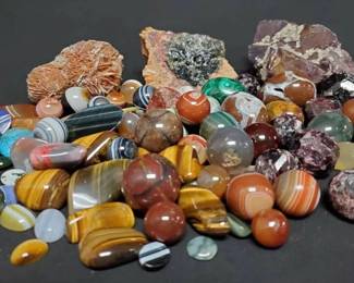 SH435Assorted Stones And Minerals 