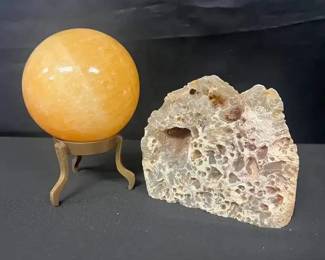 SH450Calcite  Agate Geode 