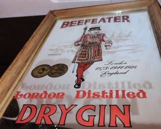 Beefeater mirror 