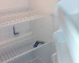 Inside of the freezer 