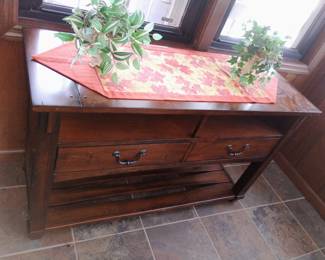 Table with drawers