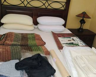 Queen size bed with new mattress