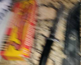 Buck knife with sheath