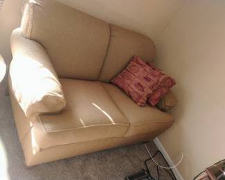 Love seat matches sofa