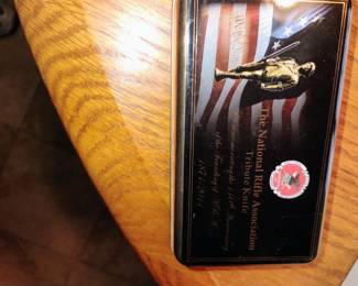 Container knife is in