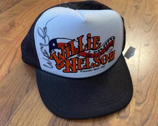 Willie Nelson Autographed Cap