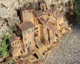 CURTIS JERE SCULPTURE MEDITERRANEAN VILLAGE 