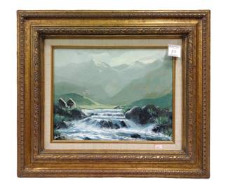 AUSTIN DWYER OIL ON CANVAS