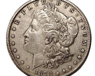 1878 CC MORGAN SILVER DOLLAR 