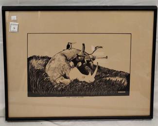 BENNETT SERIGRAPH TITLED THE “LOVE SONG” 