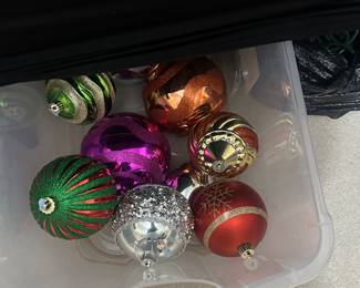 Large Christmas ornament decor