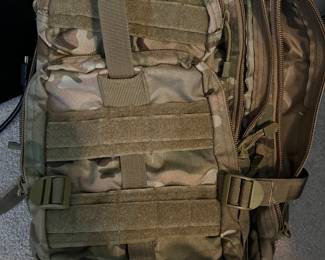 Condor Compact Assault Pack in a multi-cam camouflage pattern