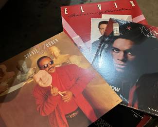 Elvis record, Stevie Wonder, and more