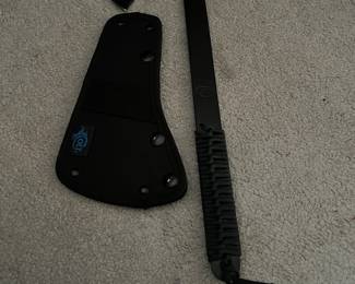 tactical survival tomahawk axe with a sheath