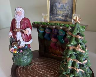 Thomas Kinkade sculpture