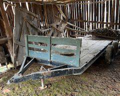 Large Utility Trailer Dual Axle