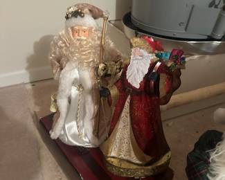 Christmas Santa figures