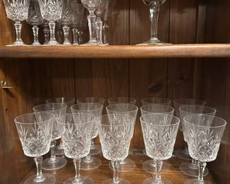 Crystal glass sets 